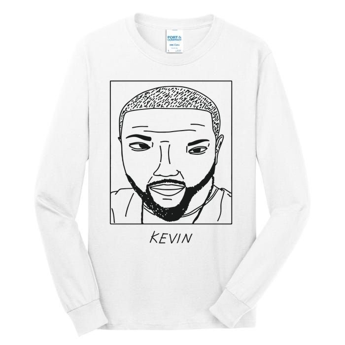 BadlyDrawnCelebsShop Kevin Hart Tall Long Sleeve T-Shirt