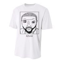 BadlyDrawnCelebsShop Kevin Hart Performance Sprint T-Shirt