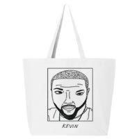 BadlyDrawnCelebsShop Kevin Hart 25L Jumbo Tote