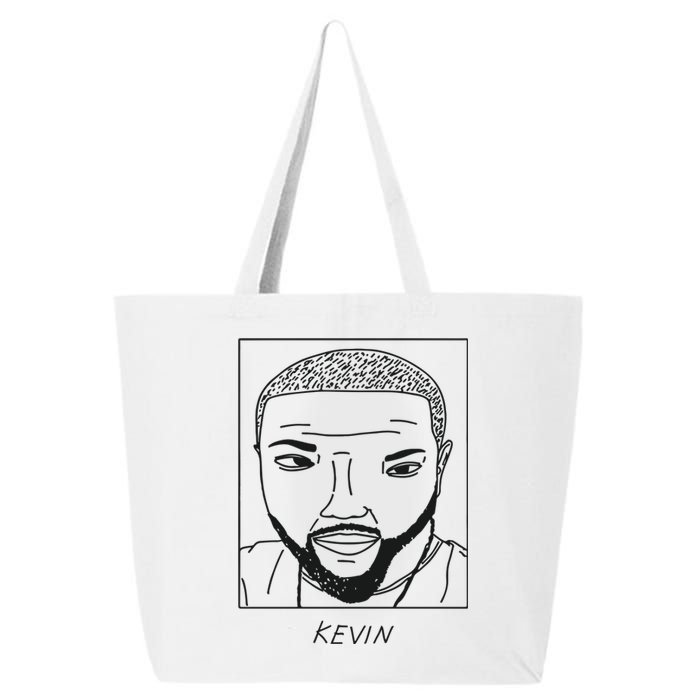 BadlyDrawnCelebsShop Kevin Hart 25L Jumbo Tote