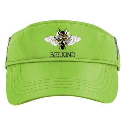 Bee Kind Help Preserve Them Save Our Bees Graphic Gift Adult Drive Performance Visor