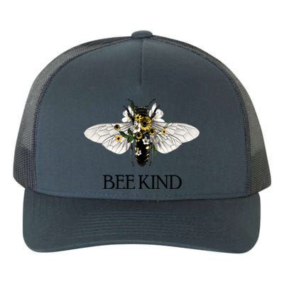 Bee Kind Help Preserve Them Save Our Bees Graphic Gift Yupoong Adult 5-Panel Trucker Hat