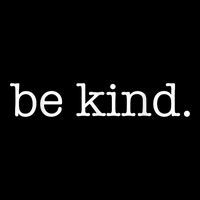 Be Kind In A World Where You Can Be Anything Typewriter Poster