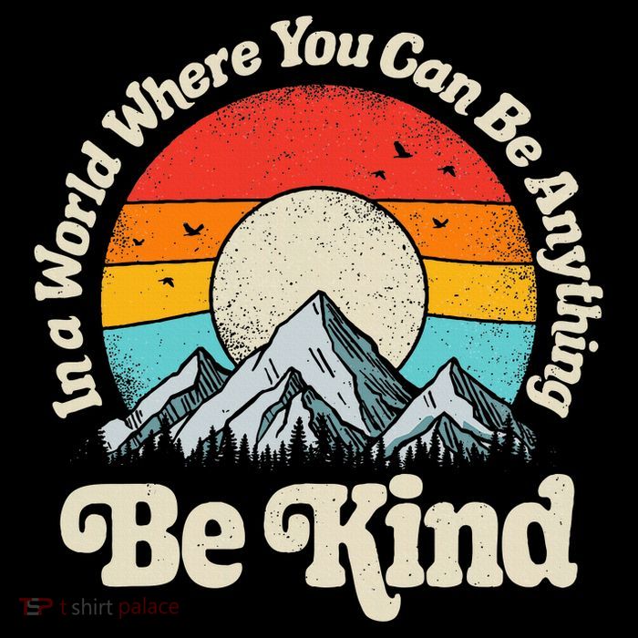 Be Kind In A World Where You Can Be Anything Kindness Cooling Performance Crew T-Shirt