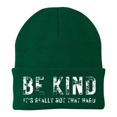 Be Kind It's Really Not That Hard Knit Cap Winter Beanie