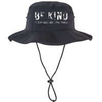 Be Kind It's Really Not That Hard Legacy Cool Fit Booney Bucket Hat