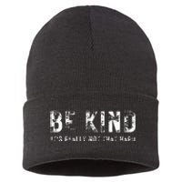 Be Kind It's Really Not That Hard Sustainable Knit Beanie