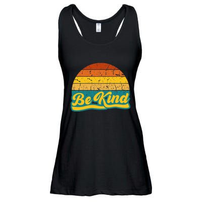 Be Kind Inspiring Design for a Fashionable Movement Ladies Essential Flowy Tank