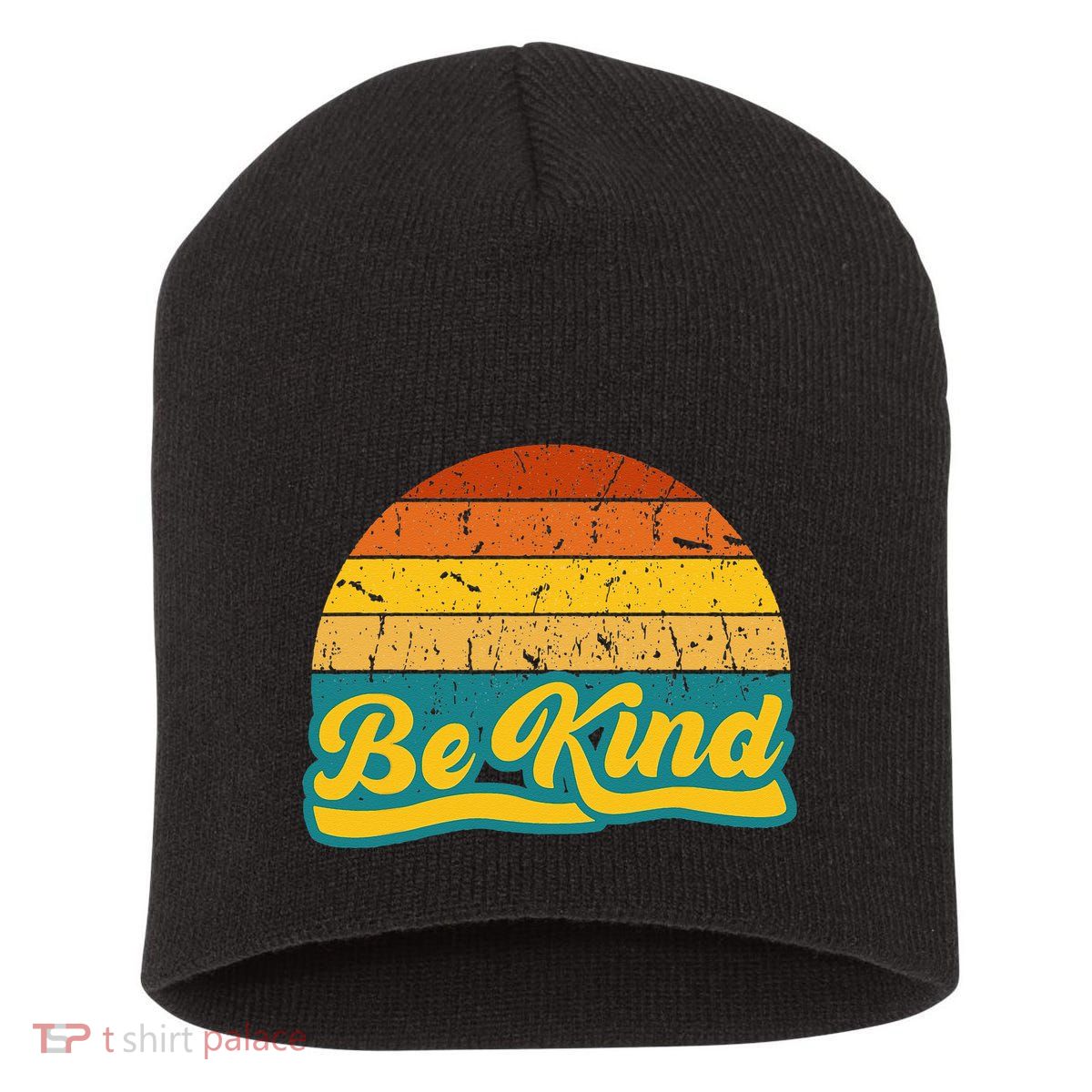 Be Kind Inspiring Design for a Fashionable Movement Short Acrylic Beanie