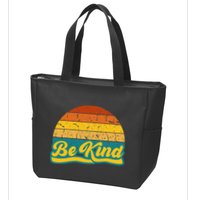 Be Kind Inspiring Design for a Fashionable Movement Zip Tote Bag