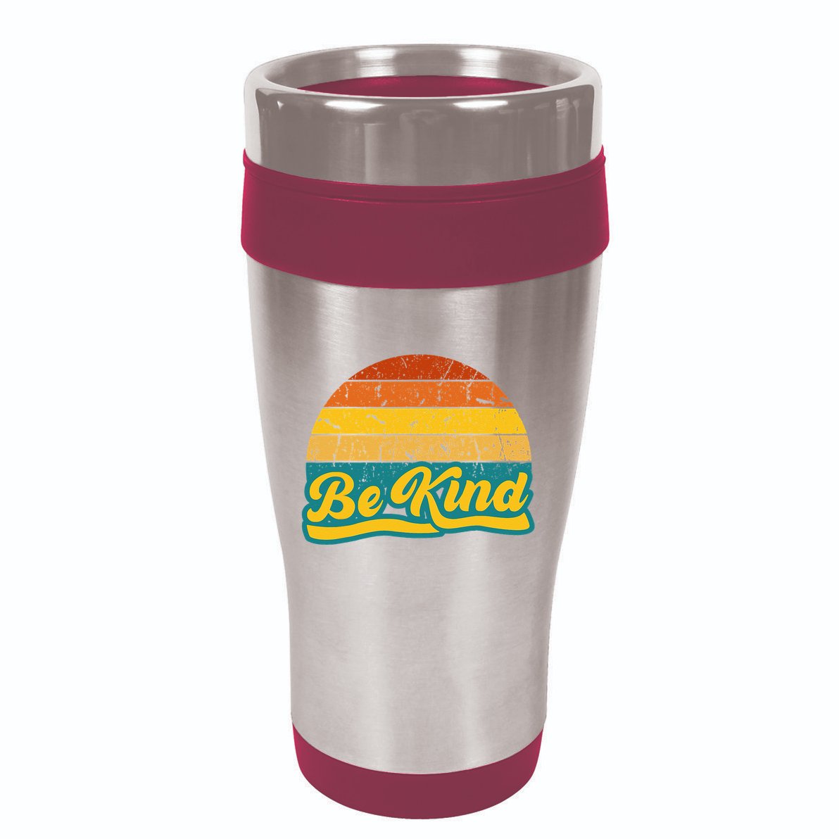 Be Kind Inspiring Design for a Fashionable Movement 16oz Travel Tumbler