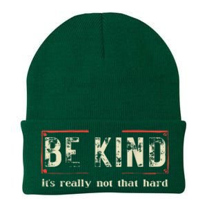 Be Kind ItS Really Not That Hard Knit Cap Winter Beanie