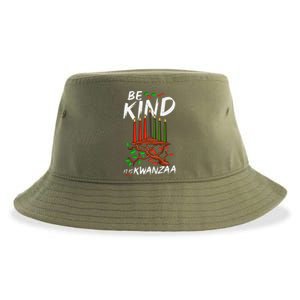 Be Kind It's Kwanzaa Celebrate The Principles Of Kwanzaa Sustainable Bucket Hat