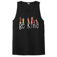 Be Kind Interpreter ASL Teacher Hand Sign Language PosiCharge Competitor Tank