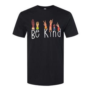 Be Kind Interpreter ASL Teacher Hand Sign Language Softstyle CVC T-Shirt