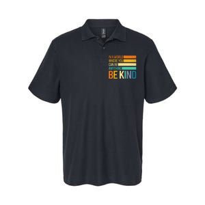 Be Kind Inspirational Positive Vibes Kindness Positive Quote Softstyle Adult Sport Polo