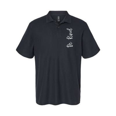 Be Kind Inspirational Positive Vibes Softstyle Adult Sport Polo