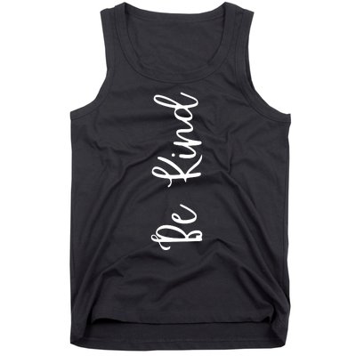 Be Kind Inspirational Positive Vibes Tank Top