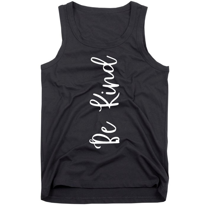 Be Kind Inspirational Positive Vibes Tank Top