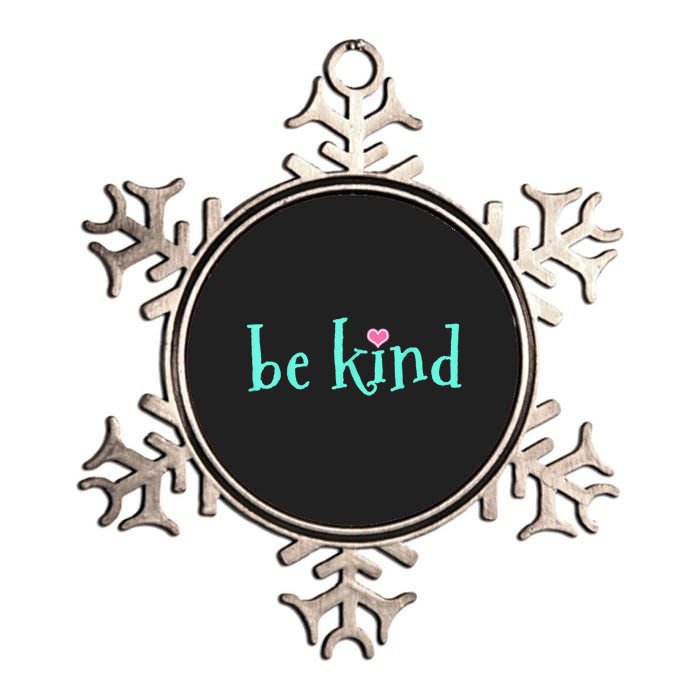 Be Kind Kindness Motivational Gift Metallic Star Ornament