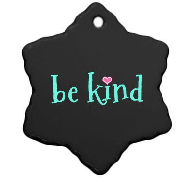 Be Kind Kindness Motivational Gift Ceramic Star Ornament