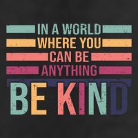 Be Kind Kindness Teacher Cute Inspirational Bless 7 Panel Mesh Trucker Snapback Hat