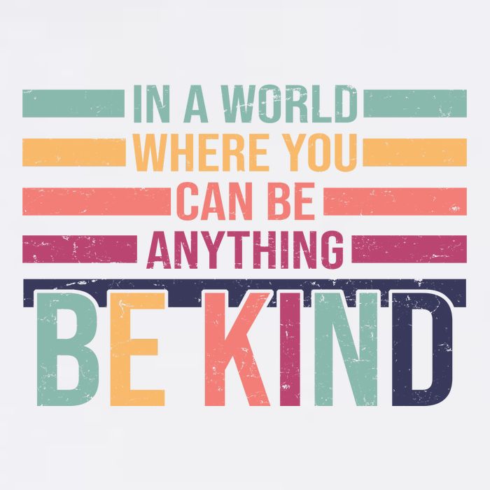 Be Kind Kindness Teacher Cute Inspirational Bless Poster