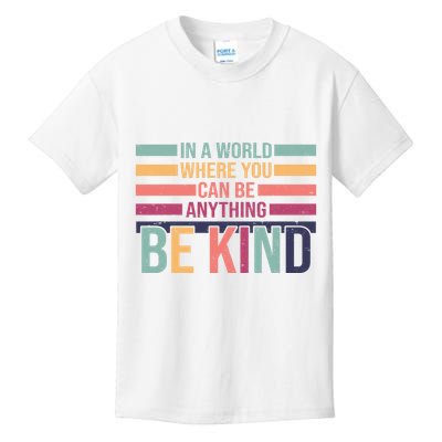 Be Kind Kindness Teacher Cute Inspirational Bless Kids T-Shirt