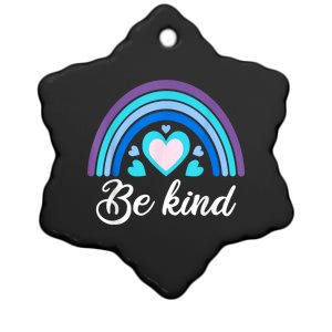 Be Kind Kindness Shirts For Teachers Ceramic Star Ornament