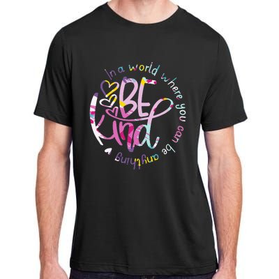 Be Kind Love Kindness Autism Mental Health Awareness Adult ChromaSoft Performance T-Shirt