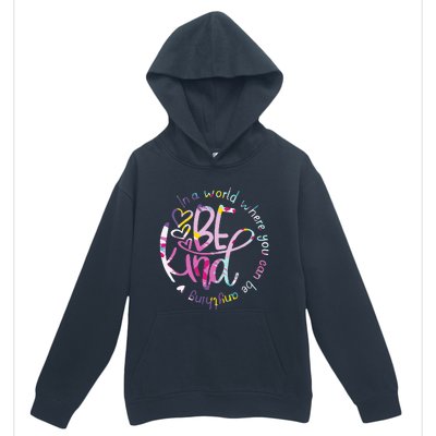 Be Kind Love Kindness Autism Mental Health Awareness Urban Pullover Hoodie