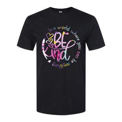 Be Kind Love Kindness Autism Mental Health Awareness Softstyle CVC T-Shirt