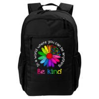 Be Kind Love Kindness Autism Mental Health Awareness Daily Commute Backpack