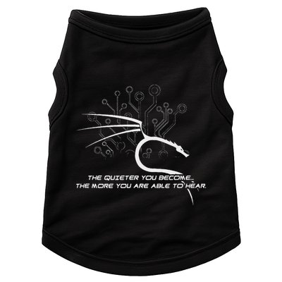 Backtrack Kali Linux With Dragon And Tagline (Bold) Doggie Tank