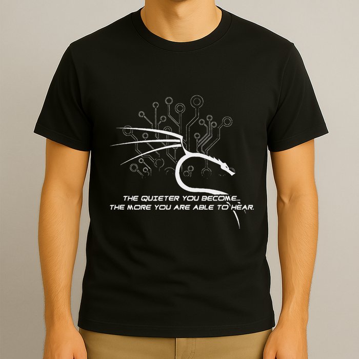 Backtrack Kali Linux With Dragon And Tagline (Bold) T-Shirt
