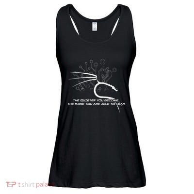Backtrack Kali Linux With Dragon And Tagline (Bold) Ladies Essential Flowy Tank