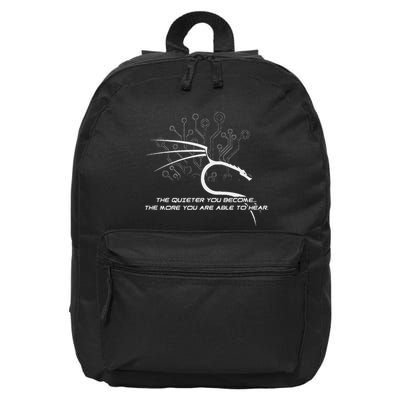 Backtrack Kali Linux With Dragon And Tagline (Bold) 16 in Basic Backpack