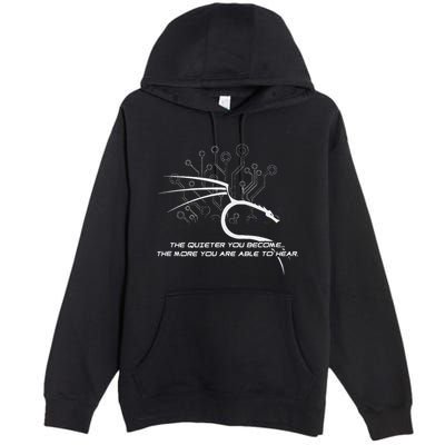 Backtrack Kali Linux With Dragon And Tagline (Bold) Premium Pullover Hoodie