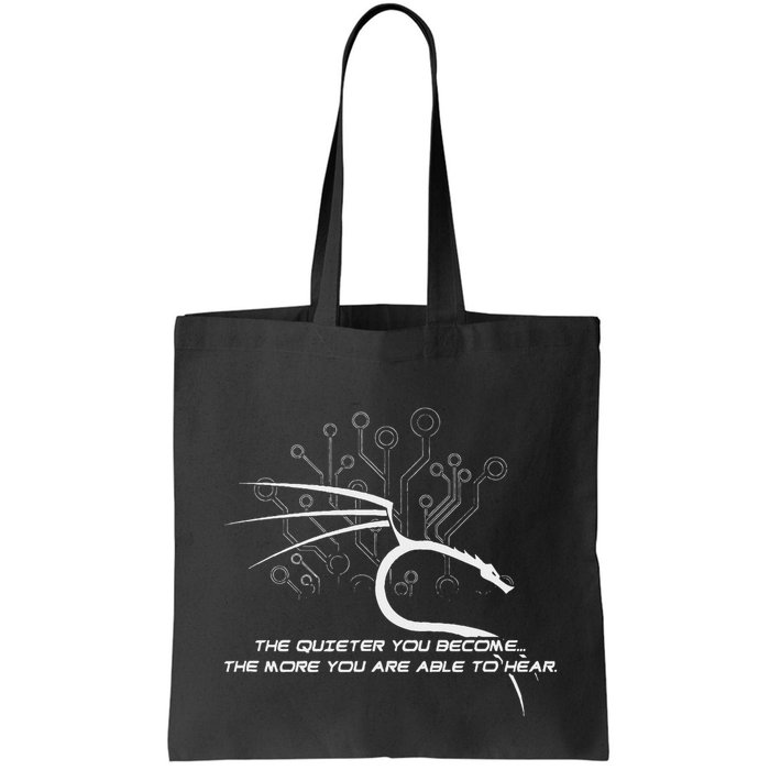 Backtrack Kali Linux With Dragon And Tagline (Bold) Bag