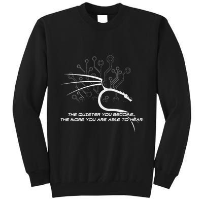 Backtrack Kali Linux With Dragon And Tagline (Bold) Tall Sweatshirt