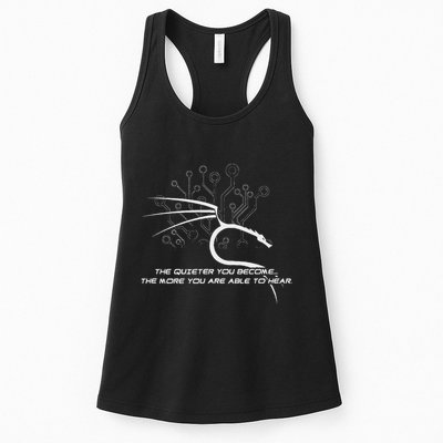 Backtrack Kali Linux With Dragon And Tagline (Bold) Womens Tank Top