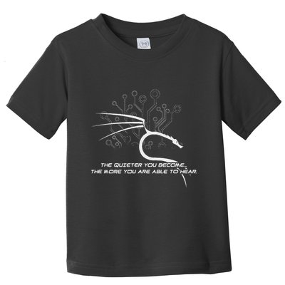 Backtrack Kali Linux With Dragon And Tagline (Bold) Toddler T-Shirt
