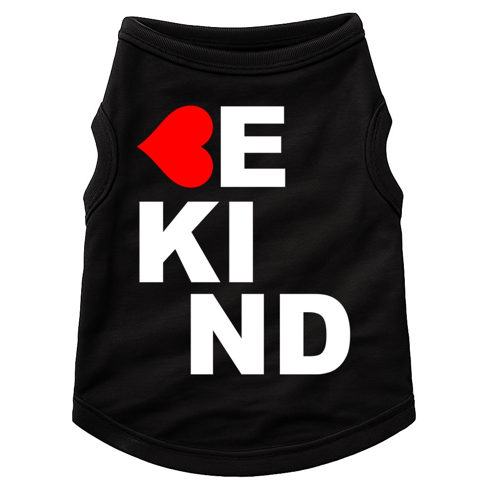 Be Kind Love Heart, Kindness Matters Doggie Tank