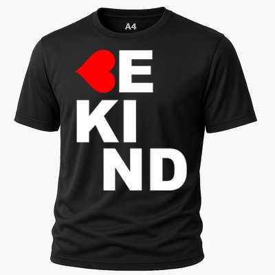 Be Kind Love Heart, Kindness Matters Cooling Performance Crew T-Shirt