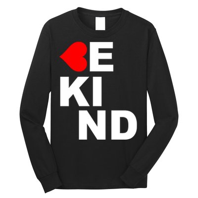 Be Kind Love Heart, Kindness Matters Long Sleeve Shirt