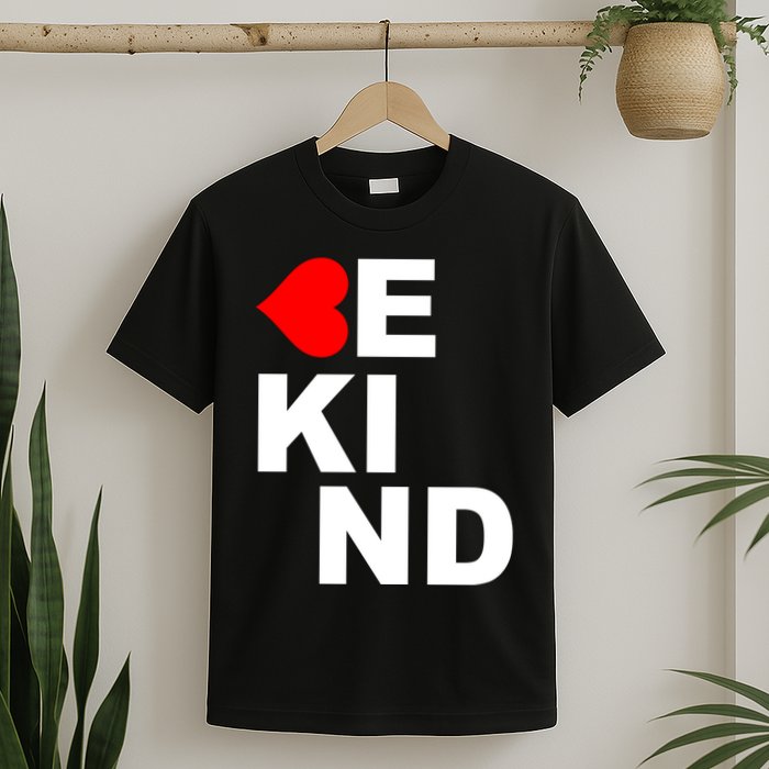 Be Kind Love Heart, Kindness Matters T-Shirt