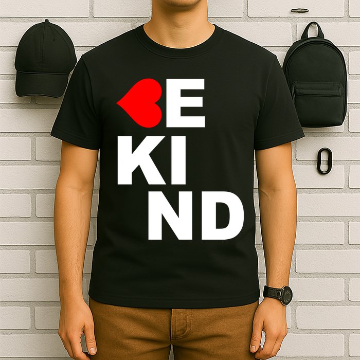 Be Kind Love Heart, Kindness Matters T-Shirt