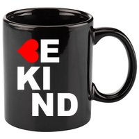 Be Kind Love Heart, Kindness Matters 11oz C Handle Ceramic Mug