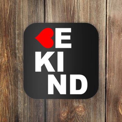 Be Kind Love Heart, Kindness Matters Coaster