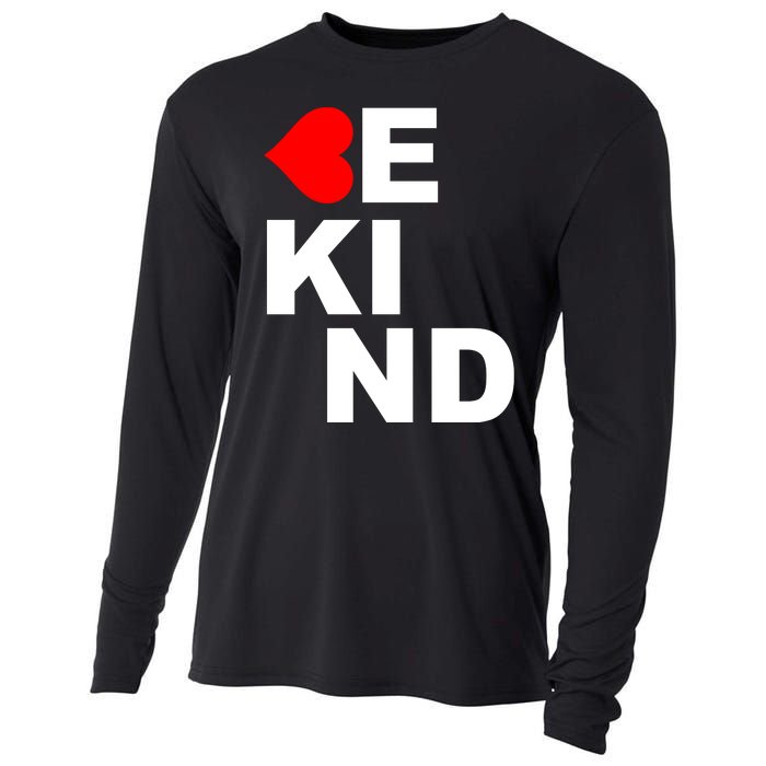 Be Kind Love Heart, Kindness Matters Cooling Performance Long Sleeve Crew